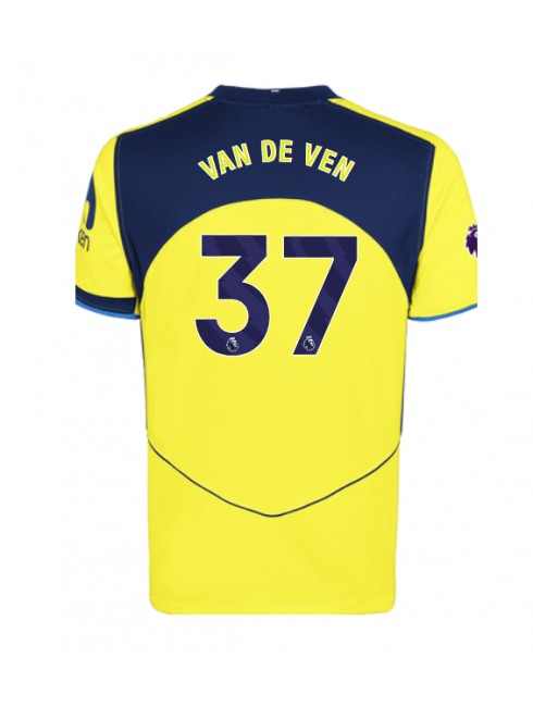 Tottenham Hotspur Micky van de Ven #37 Ausweichtrikot 2025-26 Kurzarm Tottenham Hotspur Micky van de Ven #37 Ausweichtrikot 2025-26 Kurzarm